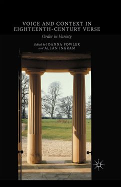 Voice and Context in Eighteenth-Century Verse (eBook, PDF)