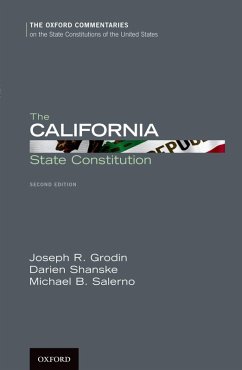 The California State Constitution (eBook, PDF) - R. Grodin, Joseph; Shanske, Darien; B. Salerno, Michael