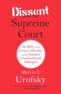 Cover Dissent and the Supreme Court (eBook, ePUB)