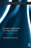 European Sustainable Carriage of Goods (eBook, ePUB)