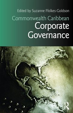 Commonwealth Caribbean Corporate Governance (eBook, PDF) - Ffolkes-Goldson, Suzanne