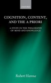 Cognition, Content, and the A Priori (eBook, PDF)