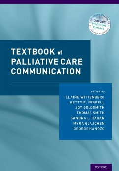 Cover Textbook of Palliative Care Communication (eBook, ePUB)