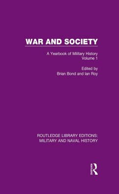 Cover War and Society Volume 1 (eBook, PDF)