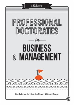 Cover A Guide to Professional Doctorates in Business and Management (eBook, PDF)