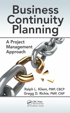 Business Continuity Planning (eBook, PDF) - Kliem, Ralph L.; Richie, Gregg D.