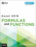 Microsoft Excel 2016 Formulas and Functions (eBook, ePUB)