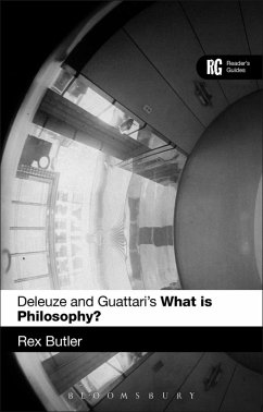 Deleuze and Guattari's 'What is Philosophy?' (eBook, ePUB) - Butler, Rex