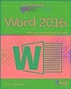 Teach Yourself VISUALLY Word 2016 (eBook, PDF) - Marmel, Elaine