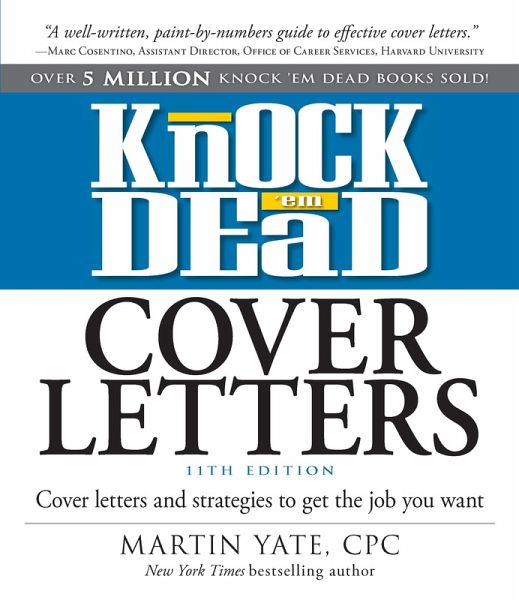 Knock Em Dead Cover Letters 11th edition (eBook, PDF)
