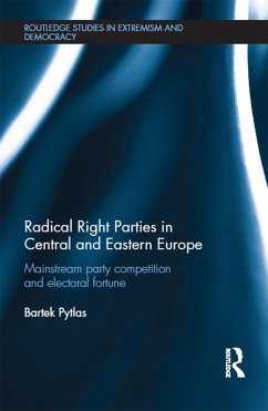 Radical Right Parties in Central and Eastern Europe (eBook, ePUB) - Pytlas, Bartek