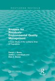 Analysis for Residuals-Environmental Quality Management (eBook, ePUB)