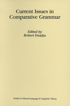 Current Issues in Comparative Grammar (eBook, PDF)