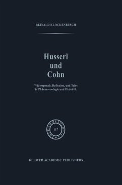 Cover Husserl und Cohn (eBook, PDF)