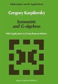 Symmetric and G-algebras (eBook, PDF)