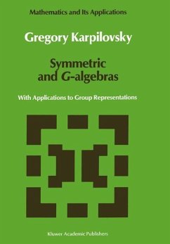 Cover Symmetric and G-algebras (eBook, PDF)