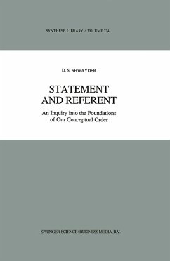 Statement and Referent (eBook, PDF) - Shwayder, D. S.