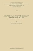 Eduard Gans and the Hegelian Philosophy of Law (eBook, PDF)