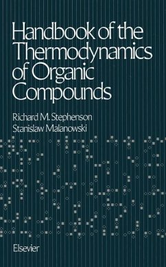 Cover Handbook of the Thermodynamics of Organic Compounds (eBook, PDF)