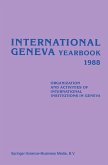 International Geneva Yearbook 1988 (eBook, PDF)