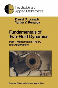 Fundamentals of Two-Fluid Dynamics (eBook, PDF) - Joseph, Daniel D.; Renardy, Yuriko Y.