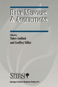 Bank Mergers & Acquisitions (eBook, PDF)