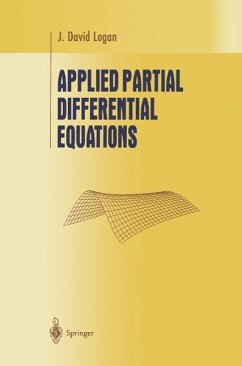 Applied Partial Differential Equations (eBook, PDF) - Logan, J. David
