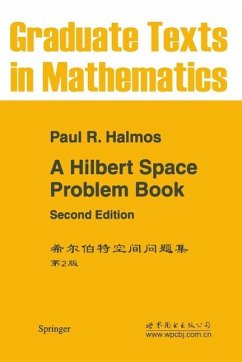 Cover A Hilbert Space Problem Book (eBook, PDF)