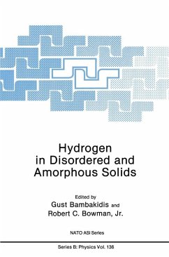 Hydrogen in Disordered and Amorphous Solids (eBook, PDF) - Bambakidis Jr., Gust; Bowman, Robert C.