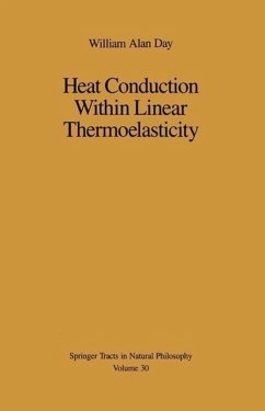 Heat Conduction Within Linear Thermoelasticity (eBook, PDF) - Day, William A.