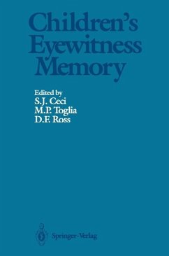 Cover Children's Eyewitness Memory (eBook, PDF)