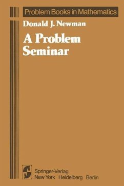 A Problem Seminar (eBook, PDF) - Newman, D. J.