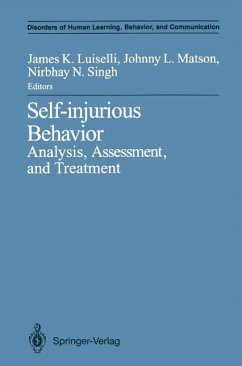 Self-injurious Behavior (eBook, PDF)