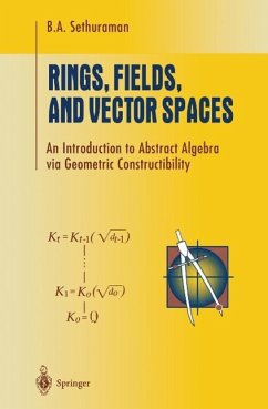 Rings, Fields, and Vector Spaces (eBook, PDF) - Sethuraman, B. A.