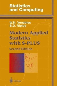 Modern Applied Statistics with S-PLUS (eBook, PDF) - Venables, William N.; Ripley, Brian D.