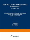 Natural Electromagnetic Phenomena below 30 kc/s (eBook, PDF)