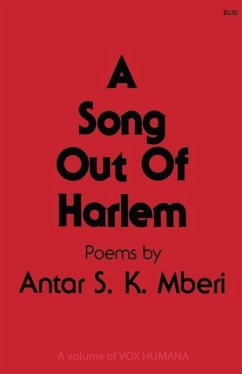 A Song Out of Harlem (eBook, PDF) - Mberi, Antar S. K.