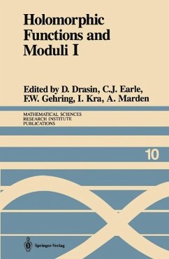 Holomorphic Functions and Moduli I (eBook, PDF)