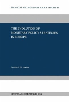 The Evolution of Monetary Policy Strategies in Europe (eBook, PDF) - Houben, Aerdt C. F. J.
