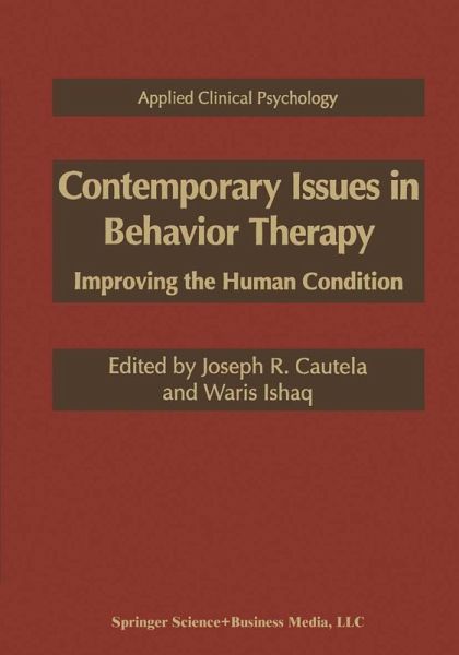 Contemporary Issues in Behavior Therapy (eBook, PDF)