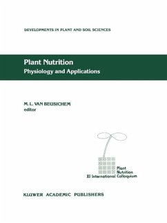 Plant Nutrition - Physiology and Applications (eBook, PDF)