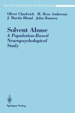 Solvent Abuse (eBook, PDF) - Chadwick, Oliver; Anderson, H. Ross; Bland, J. Martin; Ramsey, John