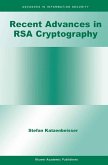 Recent Advances in RSA Cryptography (eBook, PDF)