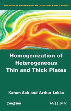 Homogenization of Heterogeneous Thin and Thick Plates (eBook, ePUB) - Sab, Karam; Lebée, Arthur