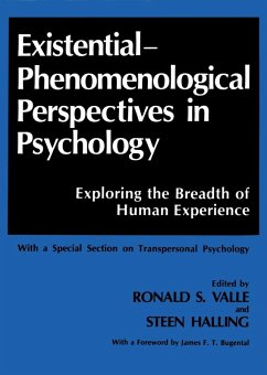 Cover Existential-Phenomenological Perspectives in Psychology (eBook, PDF)