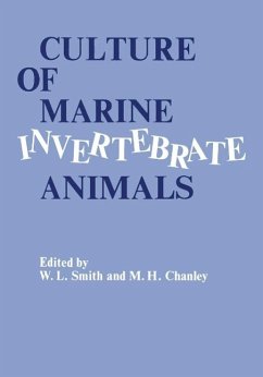 Cover Culture of Marine Invertebrate Animals (eBook, PDF)