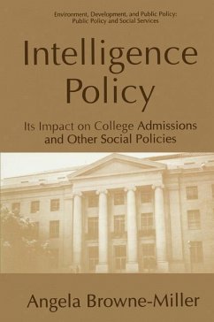 Intelligence Policy (eBook, PDF) - Browne-Miller, Angela