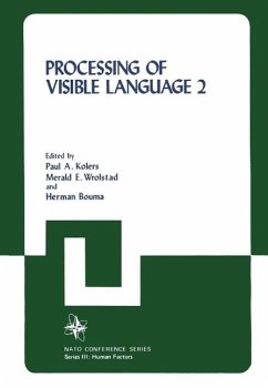 Processing of Visible Language (eBook, PDF)