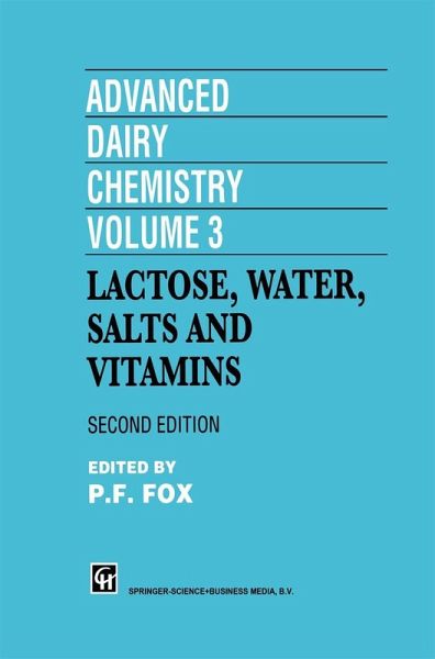Advanced Dairy Chemistry Volume 3 (eBook, PDF)