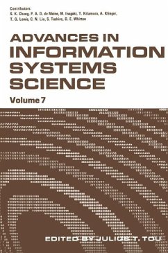 Advances in Information Systems Science (eBook, PDF) - Tou, Julius T.